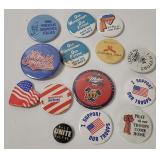 Assorted Vtg Pinback Buttons