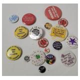 Assorted Vtg Pinback Buttons
