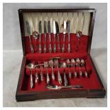 Vtg Rogers Bros. Flatware Set In Case
