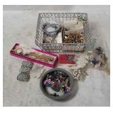 Assorted Costume Jewelry - Necklaces, Earrings Etc