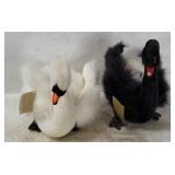 2 Hansa Plush Swans W/ Tags