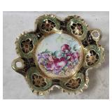 Vtg Nippon Decorative Hand Painted Bowl