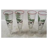 Mid-century Libbey Pilsner Beer Glasses