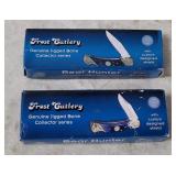 2 Frost Cutlery Bear Hunter Pocket Knives