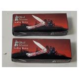 2 Frost Cutlery Steel Warrior Viper Knives