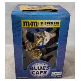 M&m's Blues Cafe Candy Dispenser