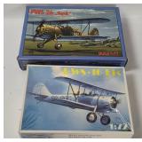 2 Model Plane Kits 1:72 - Pws 16 Bis, Pws 26