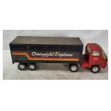 Vtg Tonka Overnight Express Steel Truck