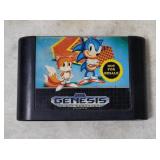 Sega Genesis Sonic The Hedgehog 2 Game