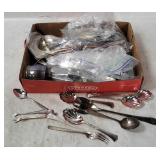 Assorted Vtg Flatware, Some Silverplate