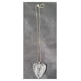 Waterford Crystal Heart Pendant Necklace