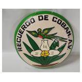 Coban Guatemala Ceramic Wall Plaque