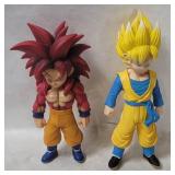 2 Dragon Ball Z Figures - Son Goten, Son Goku