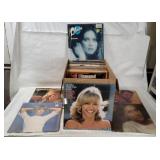 Box Of Vtg Records- Neil Diamond, Kenny Rogers Etc