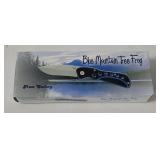 Frost Cutlery Blue Mountain Tree Frog Knife