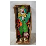 Schmid Doll House Musical Clown Doll