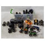 Assorted Diecast Monster Truck Toys