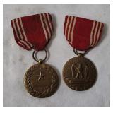 2 Vtg U S Army Good Conduct Medals
