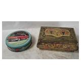 Trinket Box Tins & Ring Holder Case