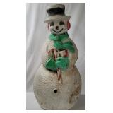 Vtg 40' Snowman Blow Mold