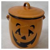Hallmark Jack O Lantern Metal Candy Pail