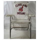 Cleveland Indians Folding Aluminum Chair