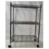 3-shelf Metal Storage Rack