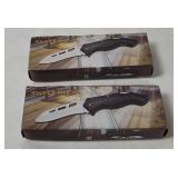 2 New Frost Cutlery Night Hawk Pocket Knives