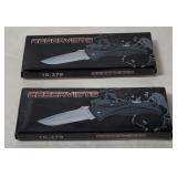 2 New Frost Cutlery Reservists Pocket Knives
