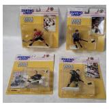(4) 1996 Starting Lineup Nhl Hockey Figures