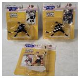 (3) 1996 Starting Lineup Nhl Hockey Figures