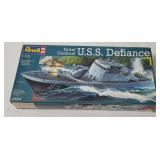 Revell Uss Defiance Gunboat Model Kit 1:131