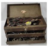 Park Metal Tool Box W/ Assorted Tools