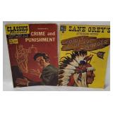 2 Vtg Comics - Spirit Of Border, Classics Illust.