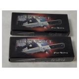 2 New Frost Cutlery Brute Force Pocket Knives