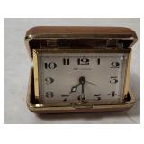 Vtg Bulova Travel Alarm Clock