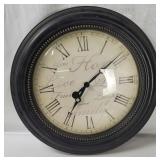 Inspirational Words Wall Clock