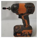 Ridgid X4 Impact Driver W/ Battery, No Charger