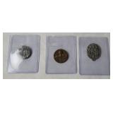 3 Vtg German National Labor Day Badges
