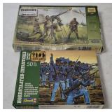 Zvezda Soviet & Revell Civil War Soldier Figures