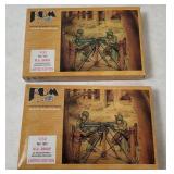 2 Bum M G Group Soldier Figure Sets 1:32