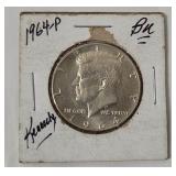 1964 D Kennedy Silver Half Dollar