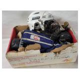 Hockey Equipment - Helmet, Skates, Gloves Etc.