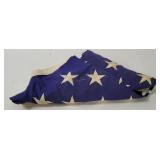 Vtg Large Cloth American Flag