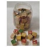 Big Builders Wooden Alphabet Blocks
