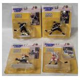 (4) 1996 Starting Lineup Nhl Hockey Figures