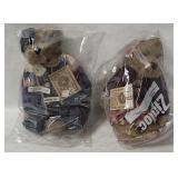 2 Boyds Bears Plushes W/ Tags