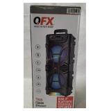 Qfx Dual 8' Bluetooth Rechargeable Speaker