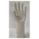 Vtg Ceramic Hand Glove Mold Ring Holder