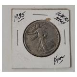 1935 Walking Liberty Silver Half Dollar